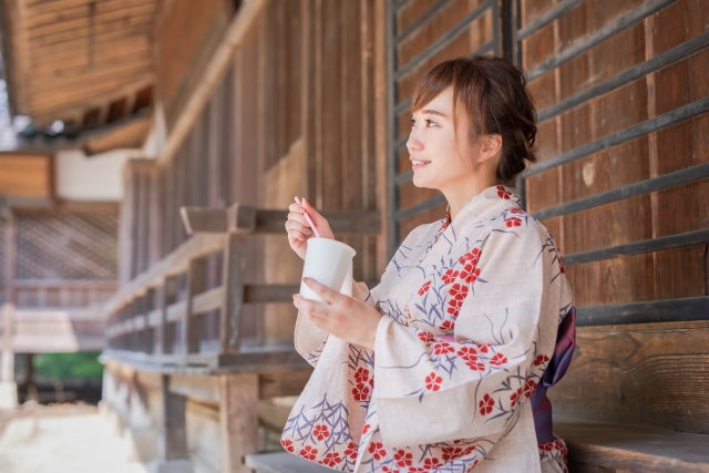 先着5名！浴衣の着付け 2,000円にて☆