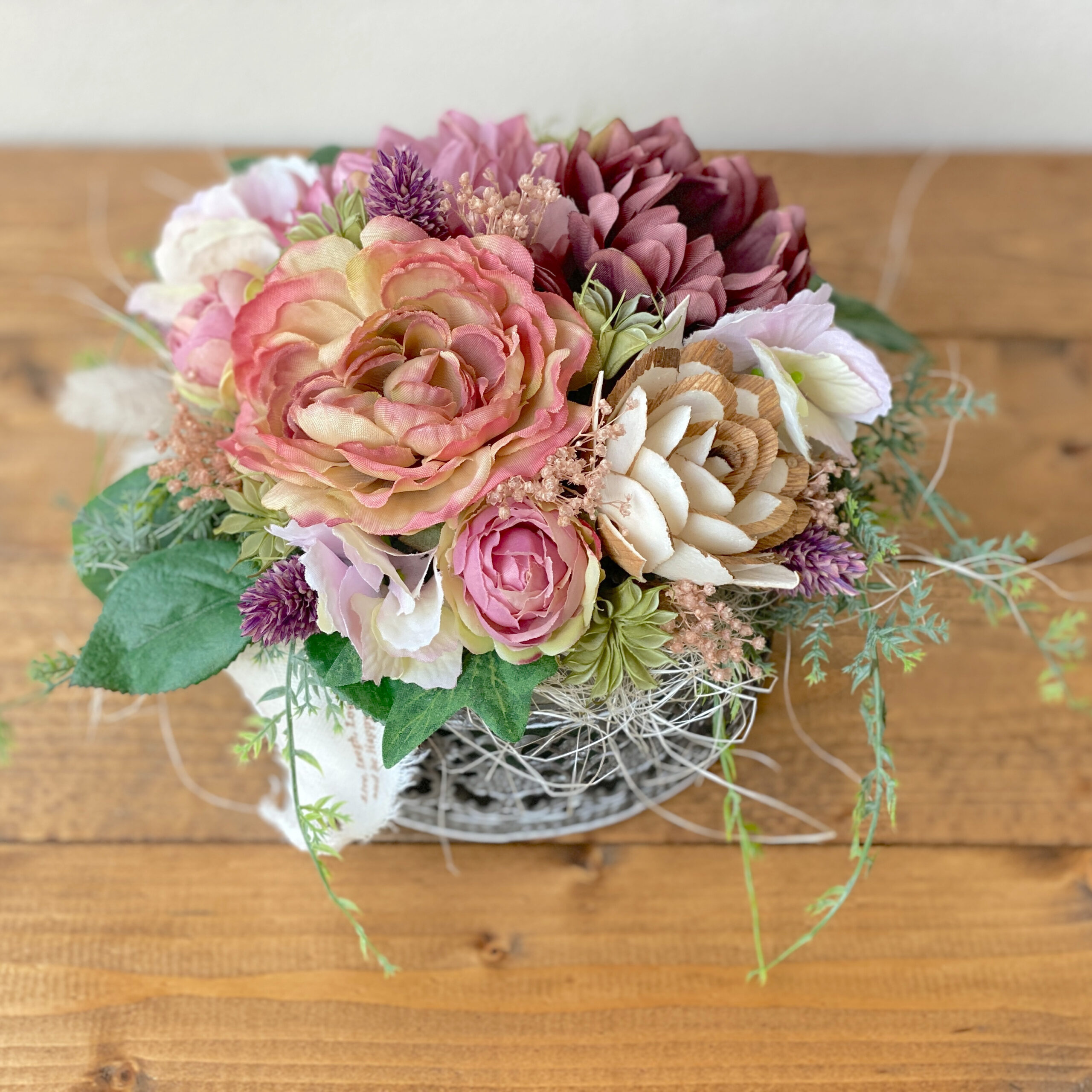 「アーティフィシャルフラワー WS」を開催しました♪