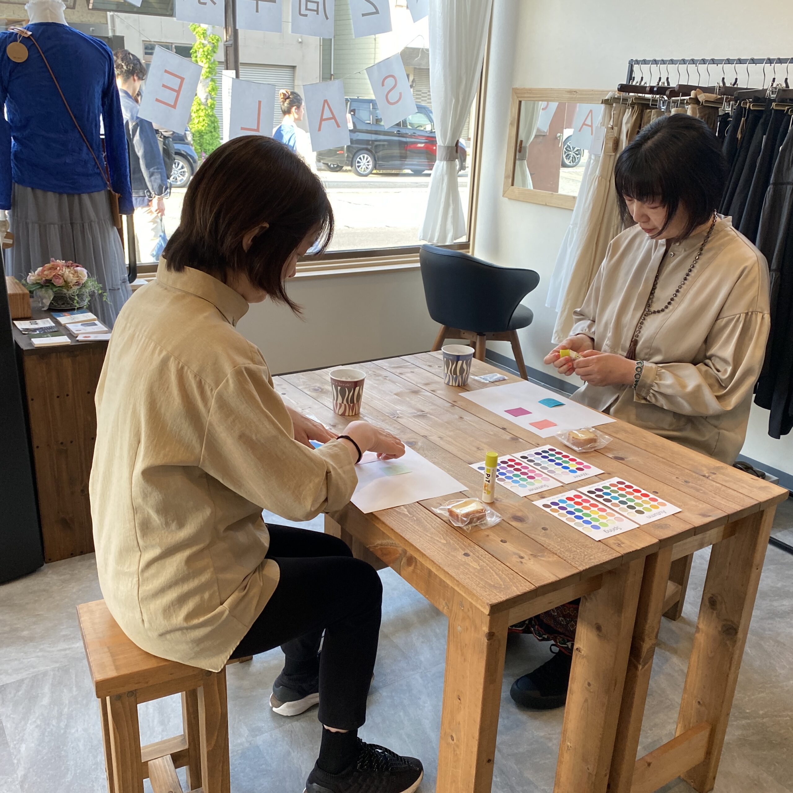 第3回「カラーから始まるオシャレ講座♪」を開催しました☆