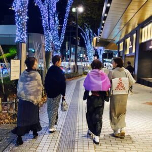 着物 イベント ご縁会 お出かけ 女子会 金沢 石川 食事 エンサロン ensalon